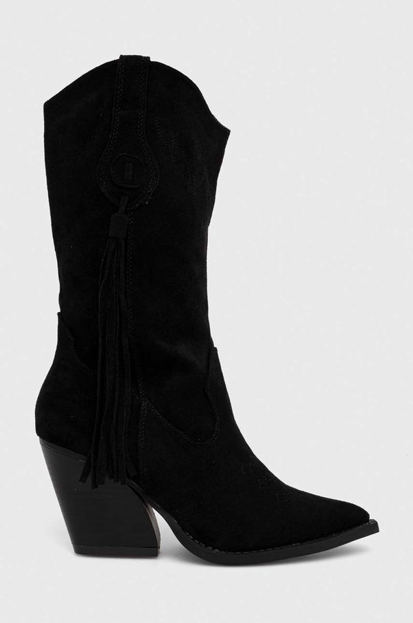 Answear Lab Kavbojski škornji Answear Lab ženski, črna barva