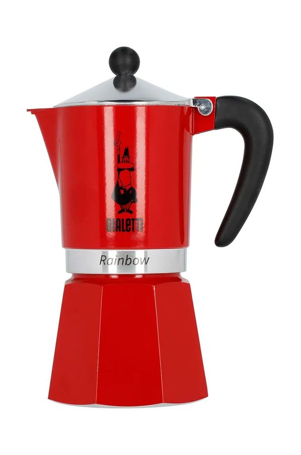 Bialetti Kavna skodelica Bialetti Rainbow 6 tz rdeča barva