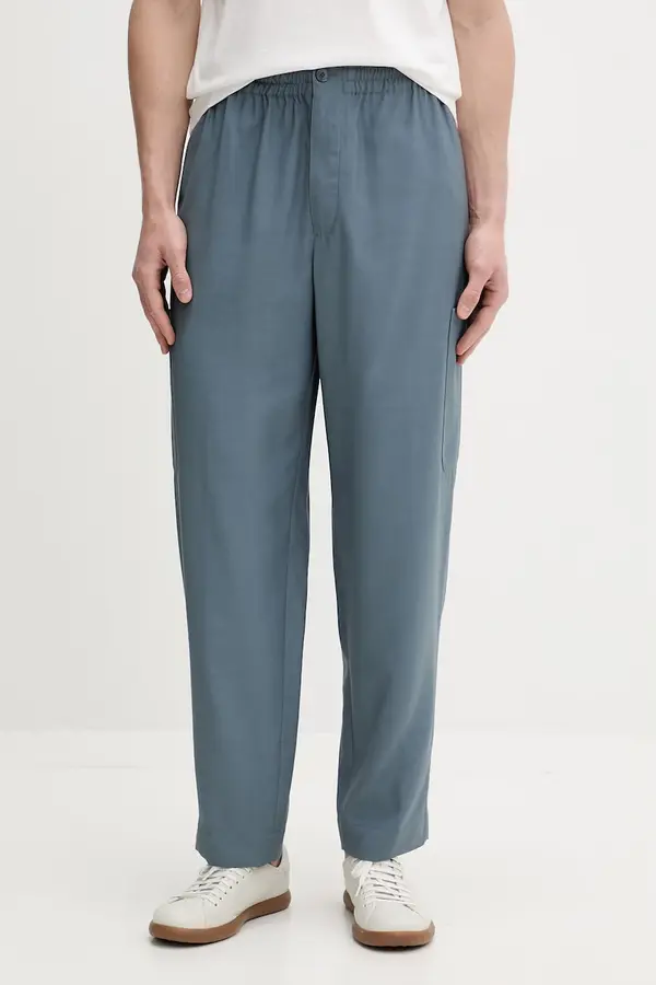 Kenzo Kenzo cargo hlače moške z dodatkom volne