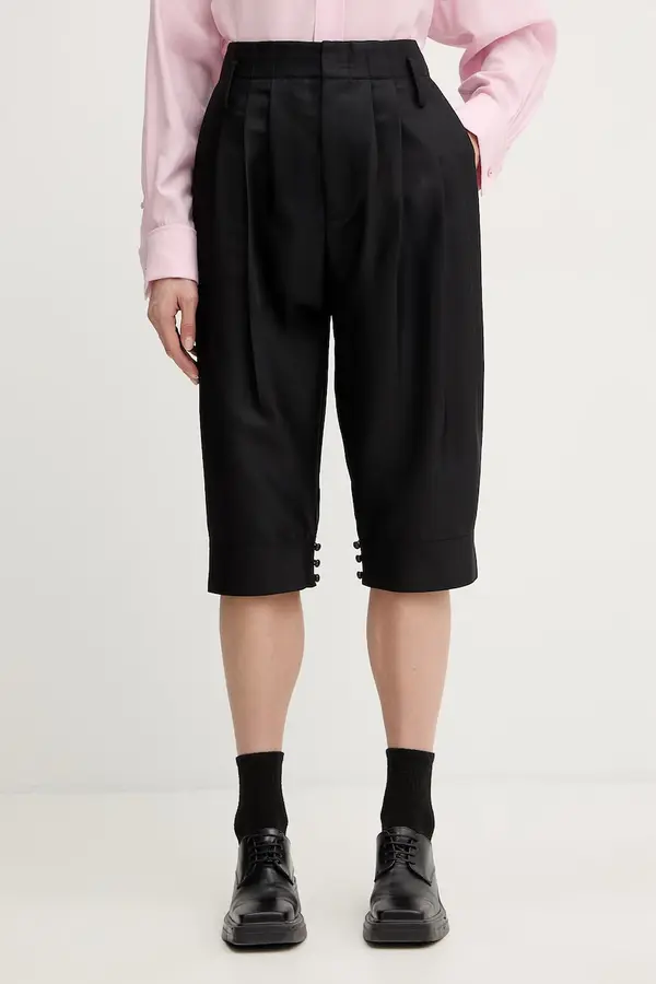 Kenzo Kenzo elegantne kratke hlače ženske volnene