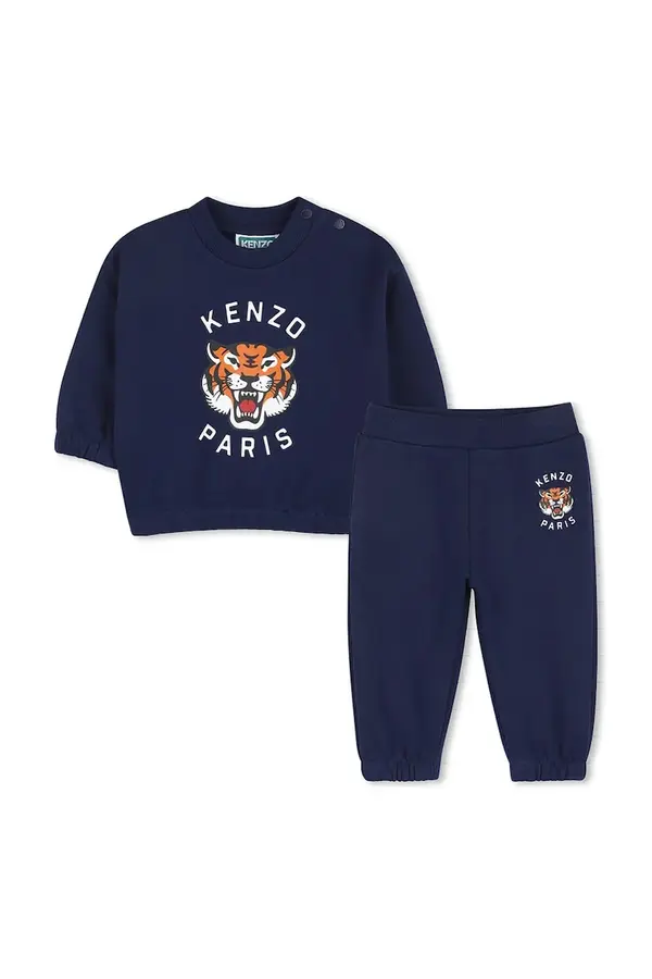 Kenzo kids Kenzo kids komplet trenirke otroški bombažen