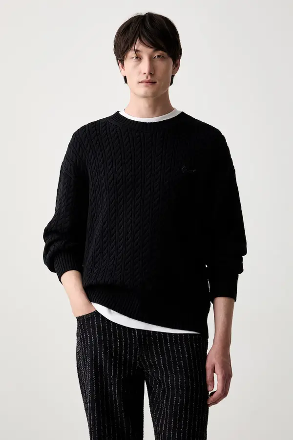 Kenzo Kenzo pulover moški z dodatkom volne