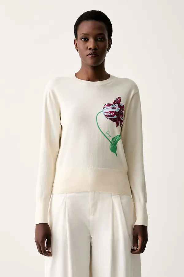 Kenzo Kenzo pulover ženski z bombažem