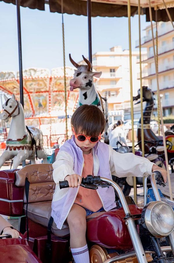 Ki ET LA Ki ET LA otroška sončna očala RoZZ oranžna barva