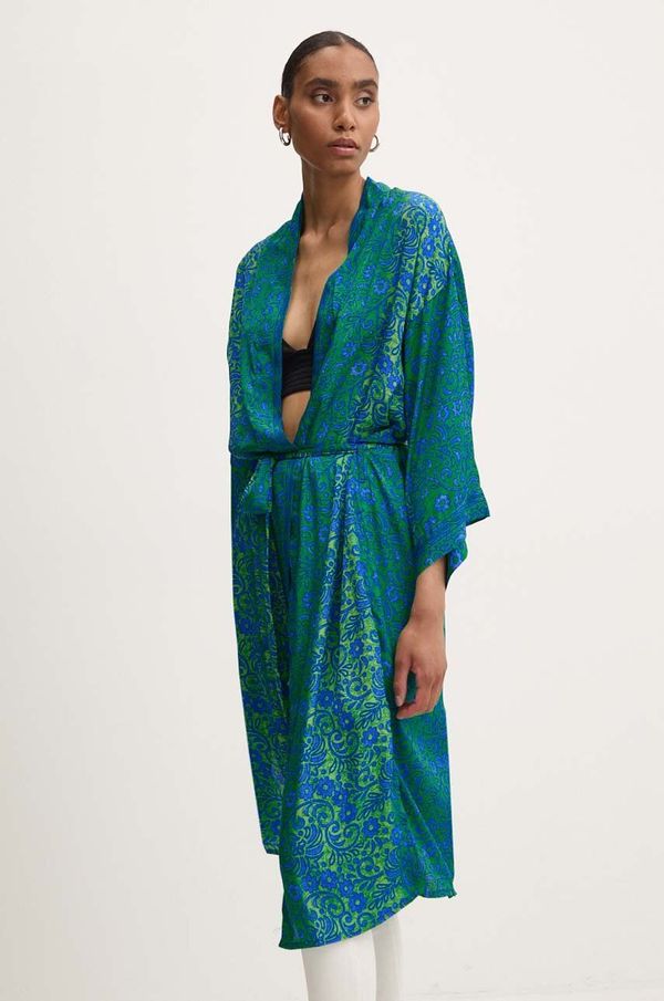 Answear Lab Kimono Answear Lab zelena barva