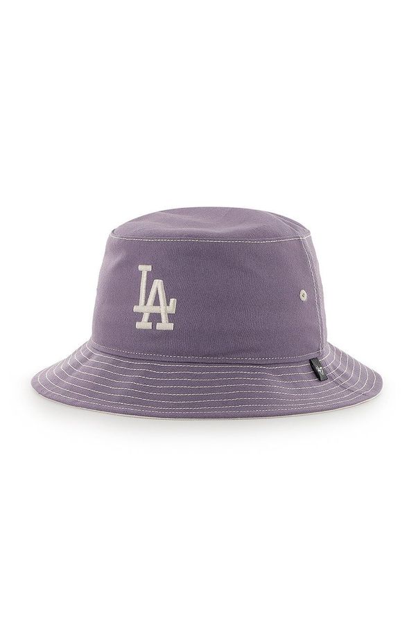 47brand Klobuk 47brand Los Angeles Dodgers vijolična barva