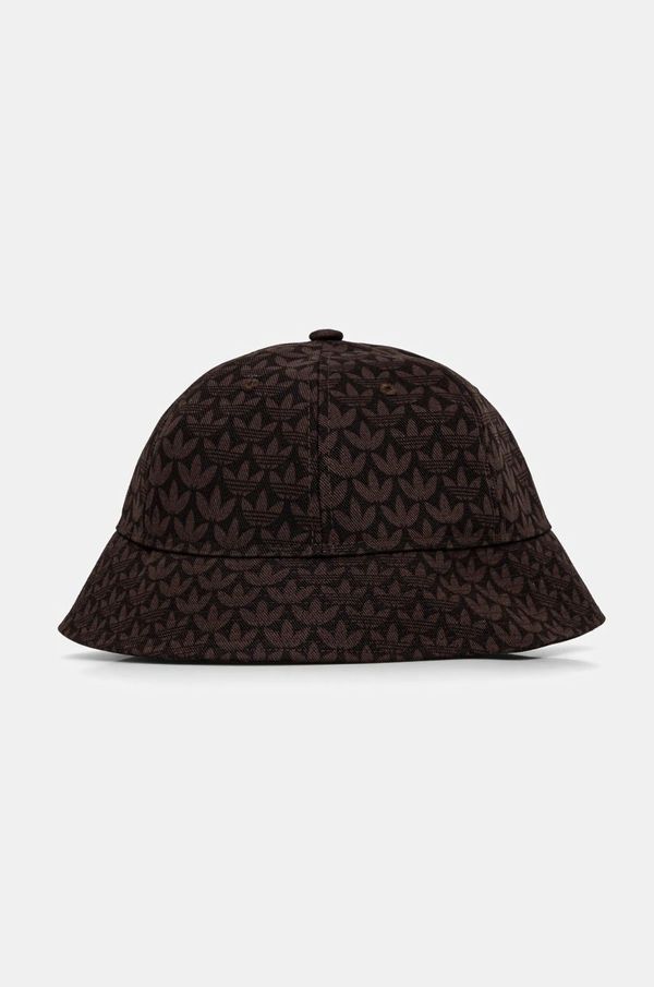 adidas Originals Klobuk adidas Originals MONOGRAM BUCKET rjava barva, JD0973