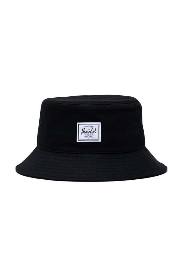 Herschel Klobuk Herschel Norman Bucket Hat črna barva