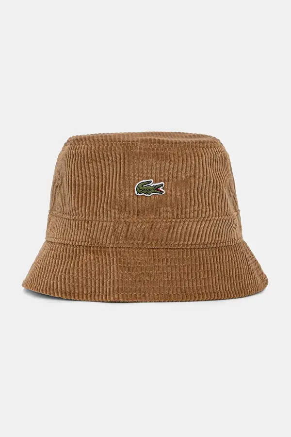 Lacoste Klobuk iz rebrastega žameta Lacoste