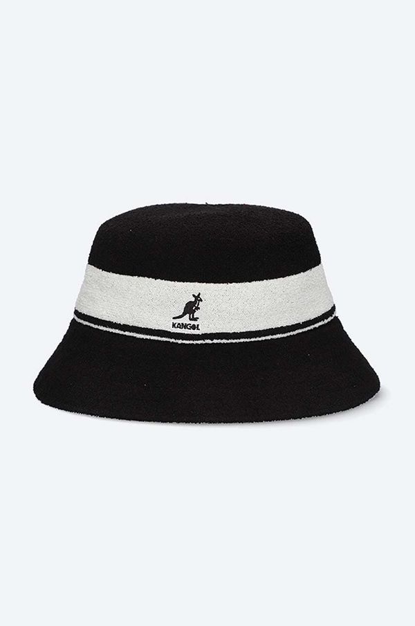 Kangol Klobuk Kangol Bermuda Bucket črna barva