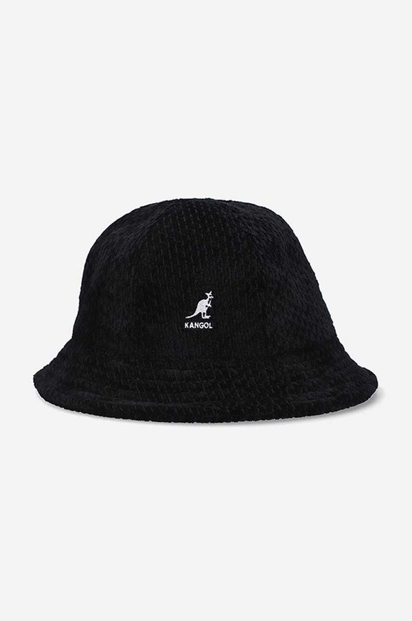 Kangol Klobuk Kangol Velour Slub Casual črna barva