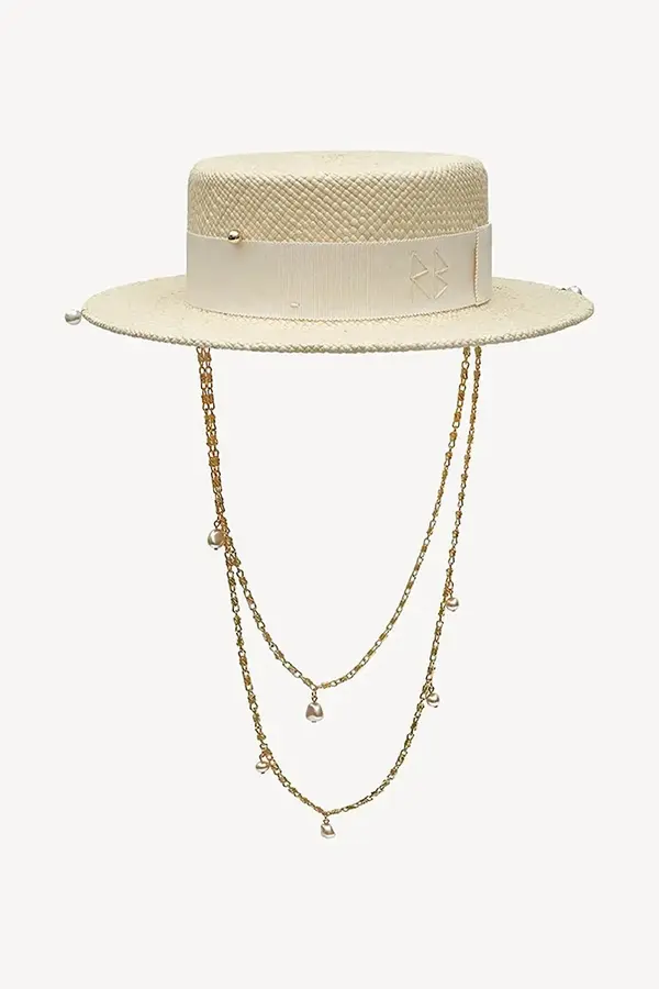 RUSLAN BAGINSKIY Klobuk Ruslan Baginskiy Boater Hat
