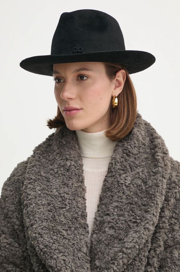 RUSLAN BAGINSKIY Klobuk Ruslan Baginskiy črna barva, FDR033-F-WRB-6P