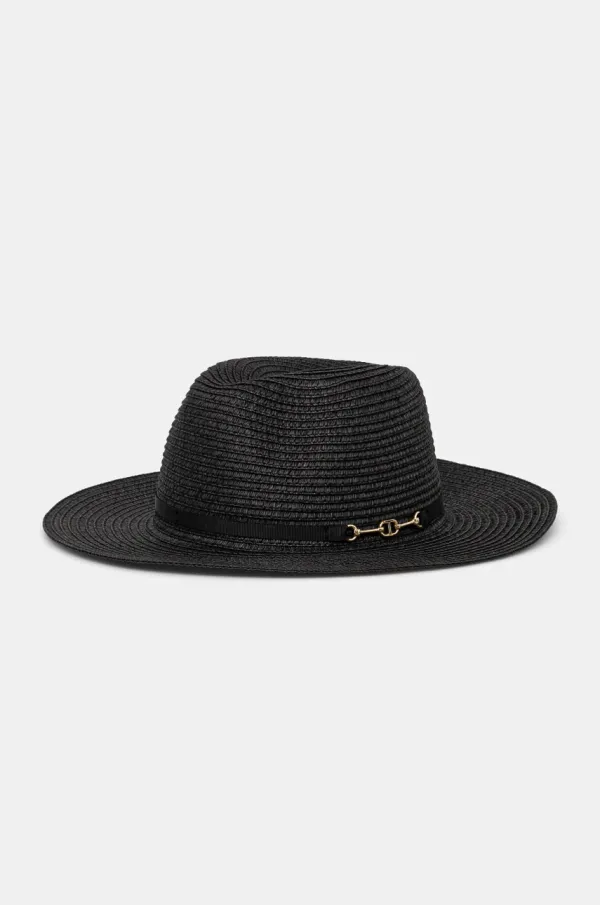 Twinset Klobuk Twinset črna barva, 251TA4290