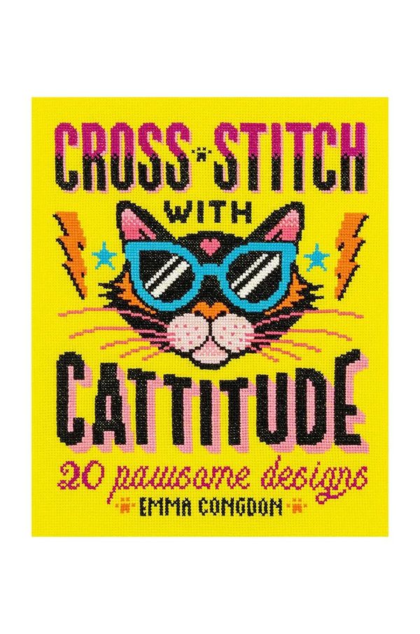 Inne Knjiga home & lifestyle Cross Stitch with Cattitude by Emma Congdon, English