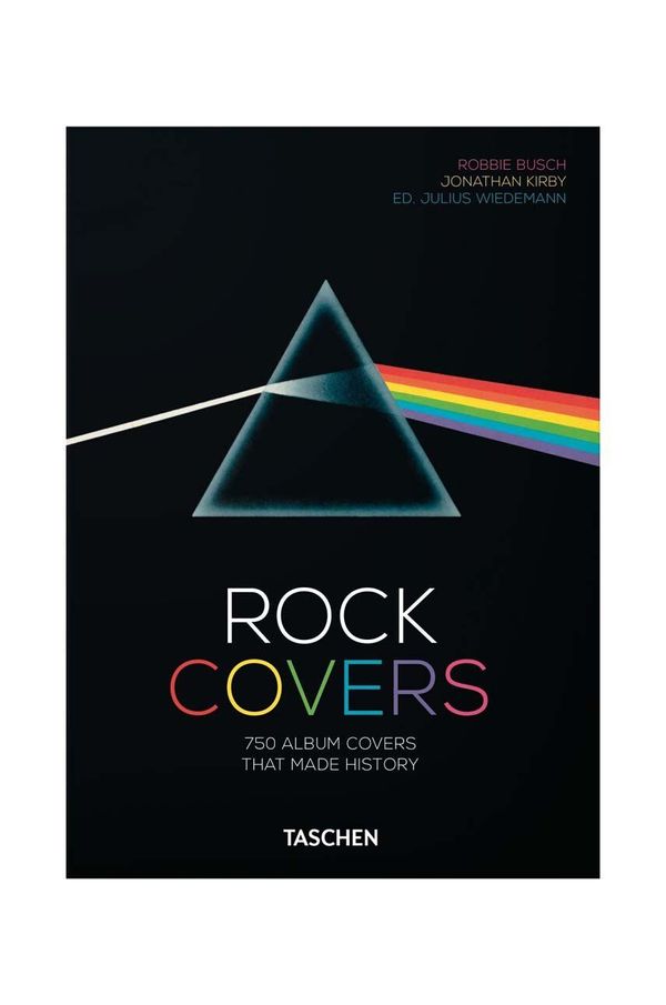 Taschen Knjiga Taschen Rock Covers. 40th Ed. by Jonathan Kirby, Robbie Busch, English