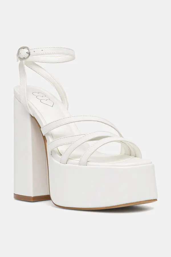Koi Footwear Koi Footwear sandali s polno peto (blok) DBP52 PLATFORM HEEL