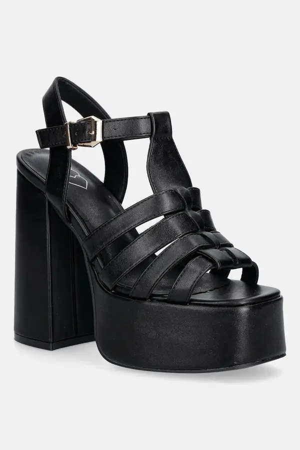 Koi Footwear Koi Footwear sandali s polno peto (blok) DBP55