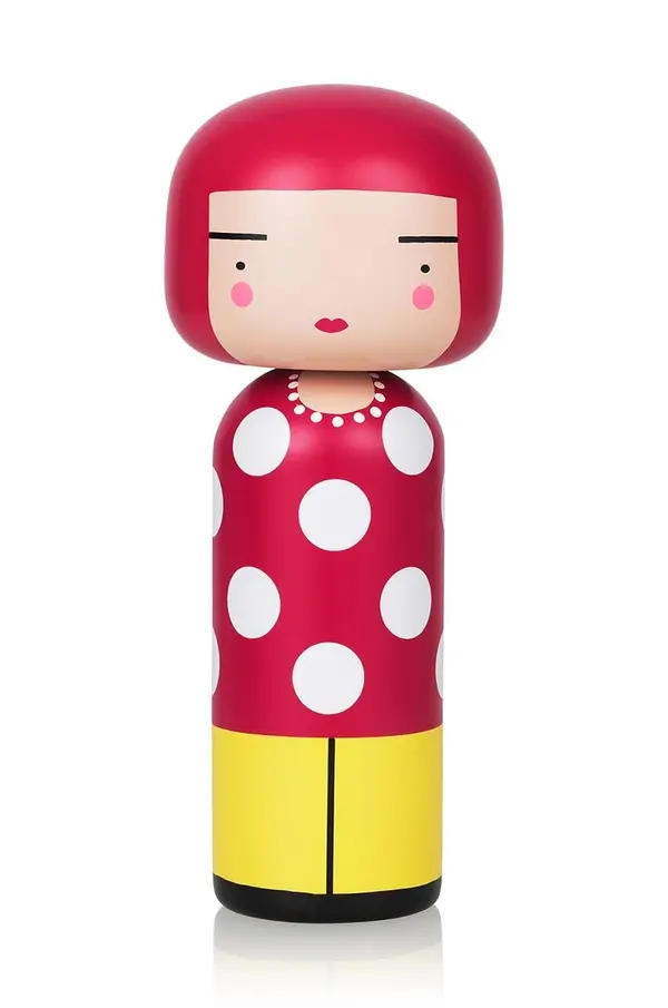 Lucie Kaas Kokeshi lutka Lucie Kaas Dot Alder Wood