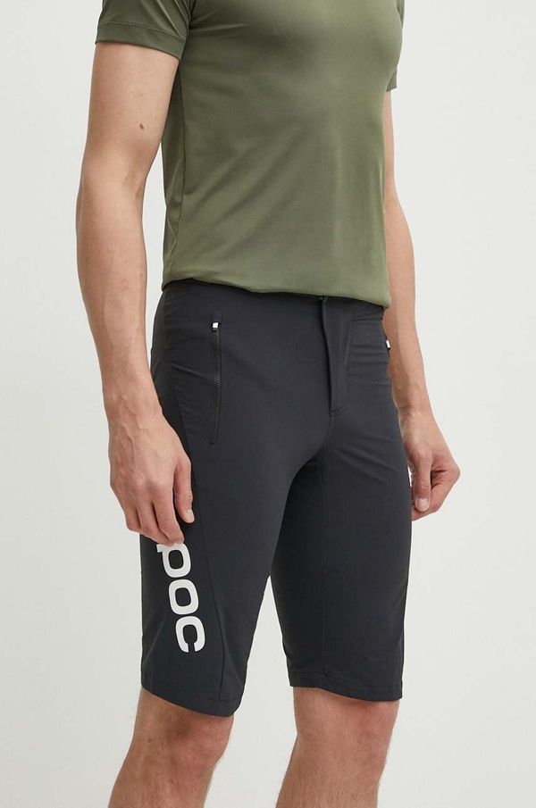 POC Kolesarske kratke hlače POC Essential Enduro črna barva
