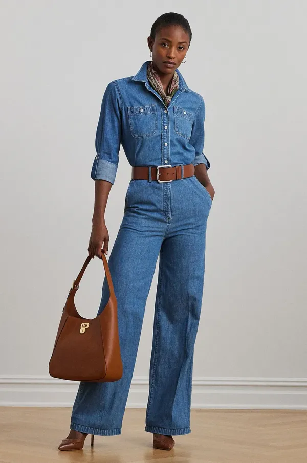 Lauren Ralph Lauren Kombinezon iz jeansa Lauren Ralph Lauren 200971998