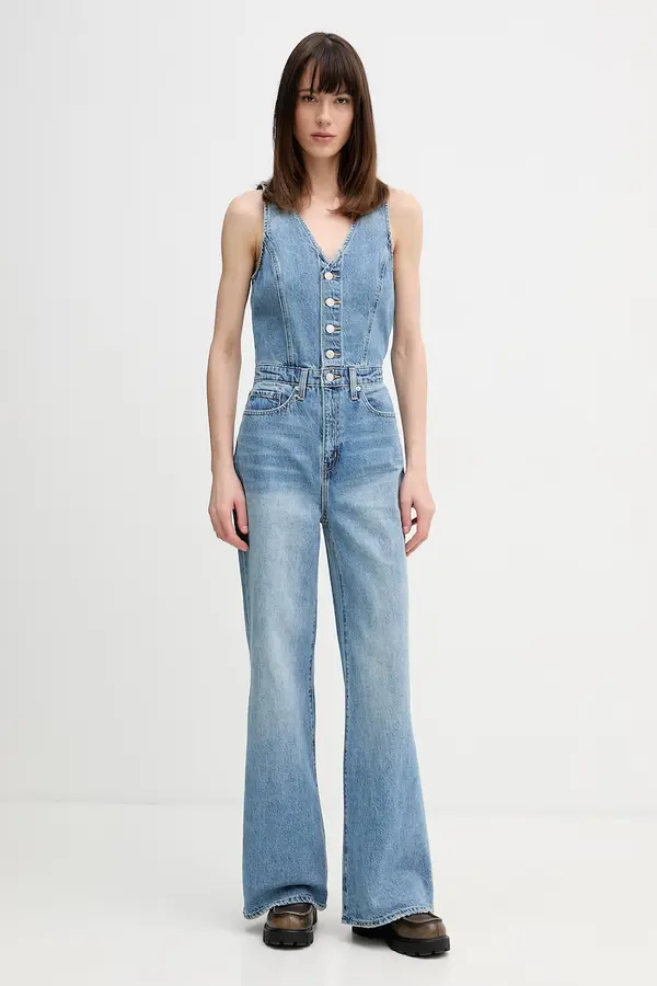 Levi's Kombinezon iz jeansa Levi's DNM VEST WIDELG