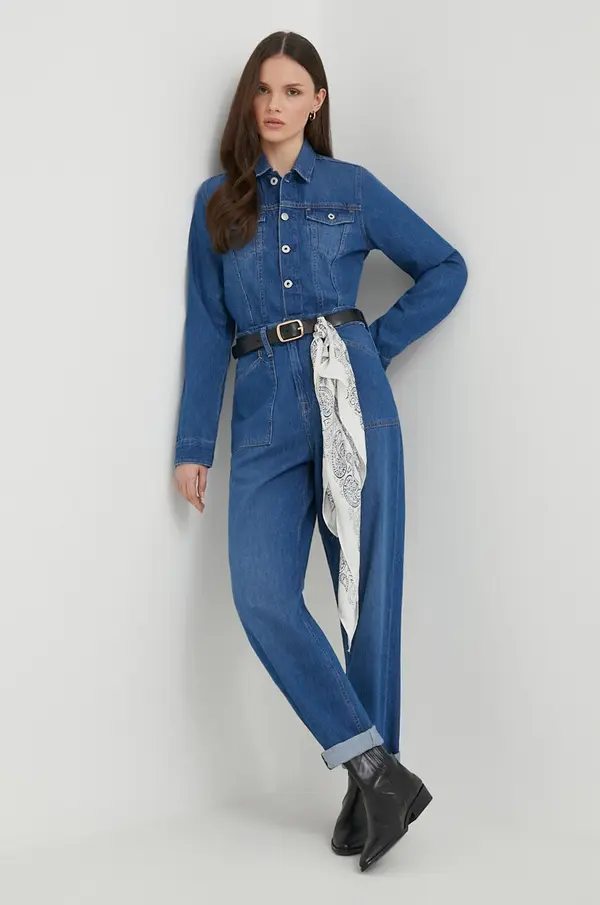 Pepe Jeans Kombinezon iz jeansa Pepe Jeans HUNTER UTILITY