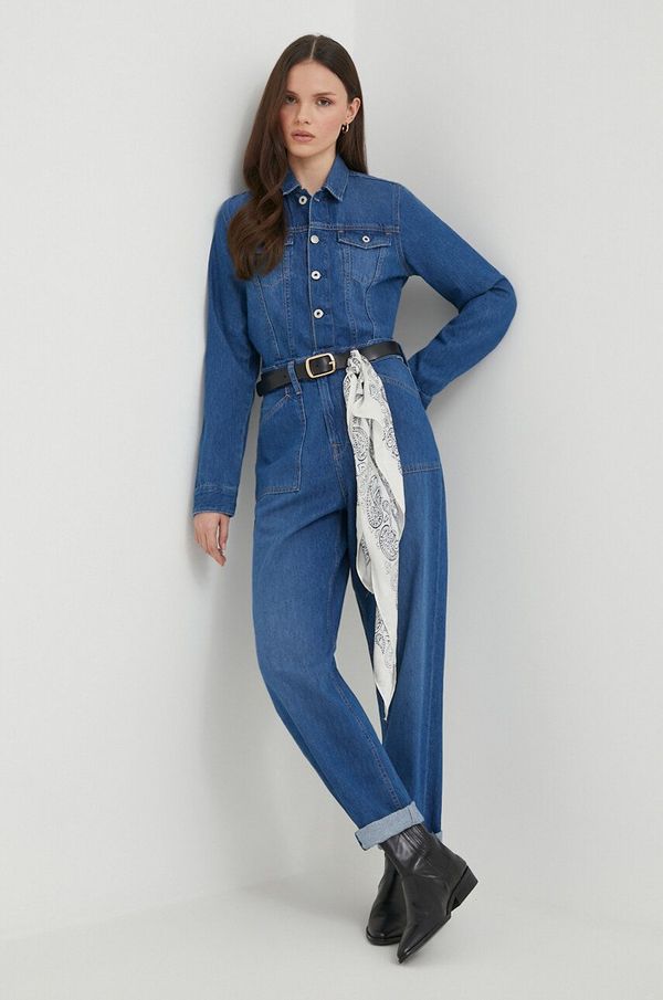 Pepe Jeans Kombinezon iz jeansa Pepe Jeans HUNTER UTILITY