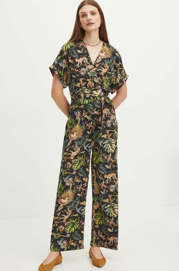 Medicine Kombinezon Medicine črna barva