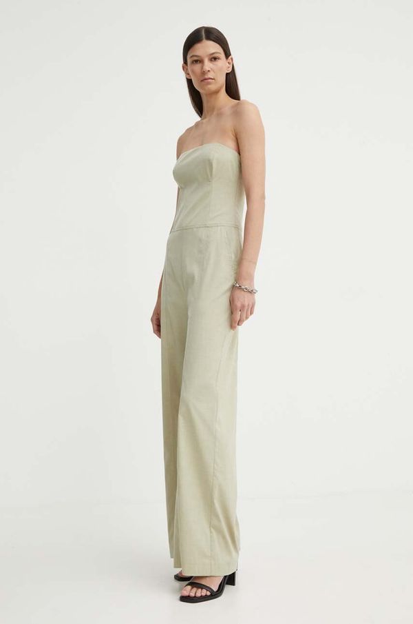 Samsoe Samsoe Kombinezon Samsoe Samsoe SARAI zelena barva, F24200071