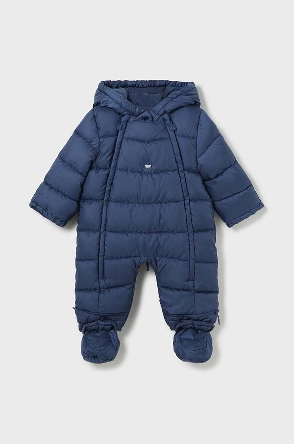 Mayoral Newborn Kombinezon za dojenčka Mayoral Newborn mornarsko modra barva, 2607