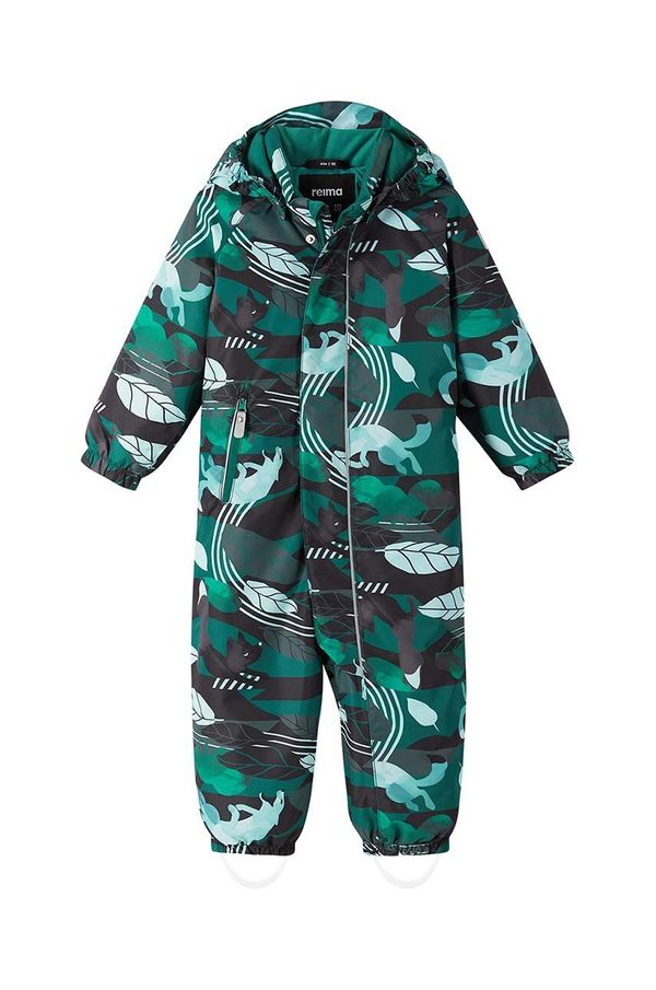 Reima Kombinezon za dojenčka Reima Puhuri zelena barva, 5100116B