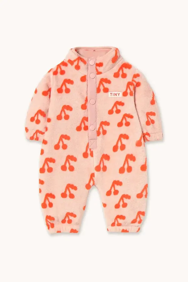 Tinycottons Kombinezon za dojenčka Tinycottons CHERRIES POLAR ONE-PIECE