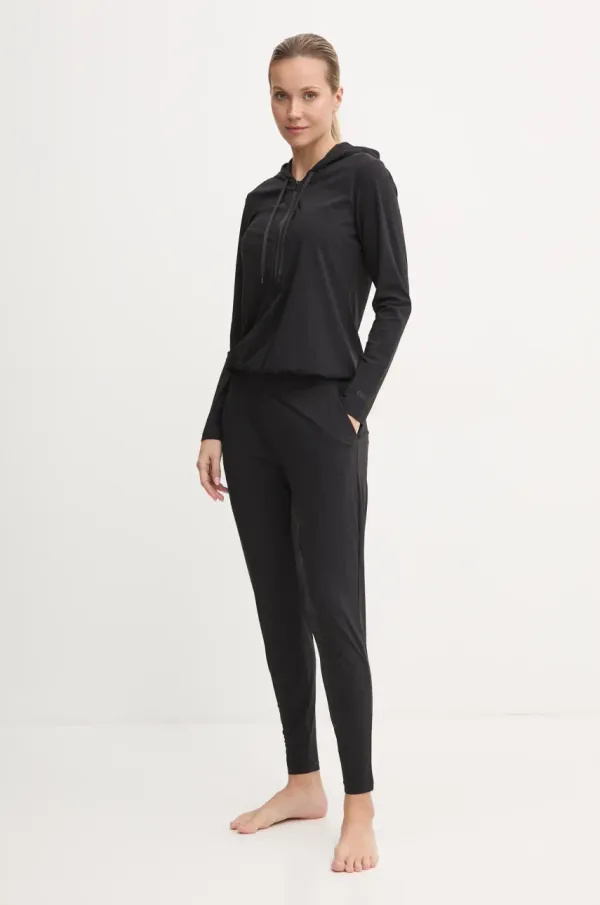 Casall Kombinezon za jogo Casall Weekend črna barva, 20602