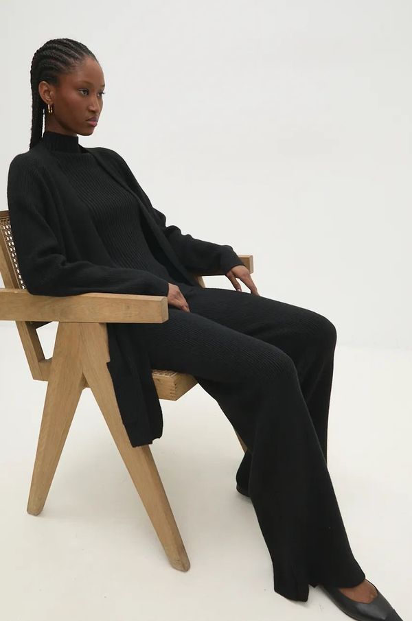 Answear Lab Komplet Answear Lab ženski, črna barva