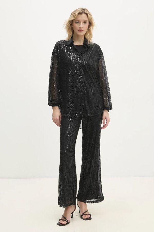 Answear Lab Komplet Answear Lab ženski, črna barva