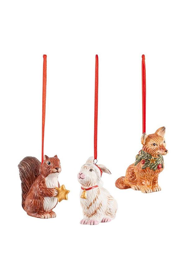 Villeroy & Boch Komplet božičnih okraskov Villeroy & Boch Nostalgic Ornaments 3-pack