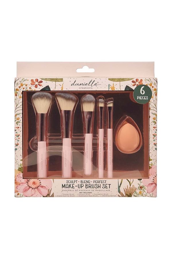 Danielle Beauty Komplet čopičev za ličenje Danielle Beauty 6-pack