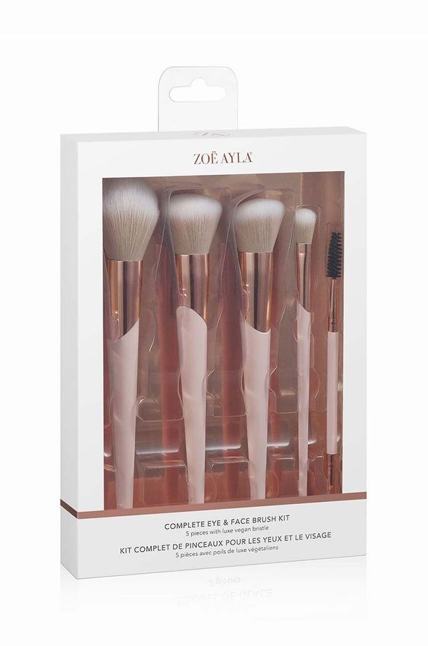 Zoë Ayla Komplet čopičev za ličenje Zoë Ayla Complete Eye & Face Brush Kit 5-pack