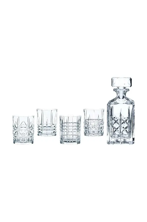 Nachtmann Komplet dekanterja in kozarcev Nachtmann Highland Whisky 4x345 / 750 ml 5-pack