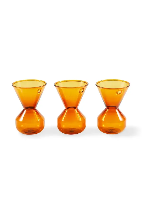 Pols Potten Komplet dekorativnih vaz Pols Potten ornaments fat neck 5,5 x 8,5 cm 3-pack