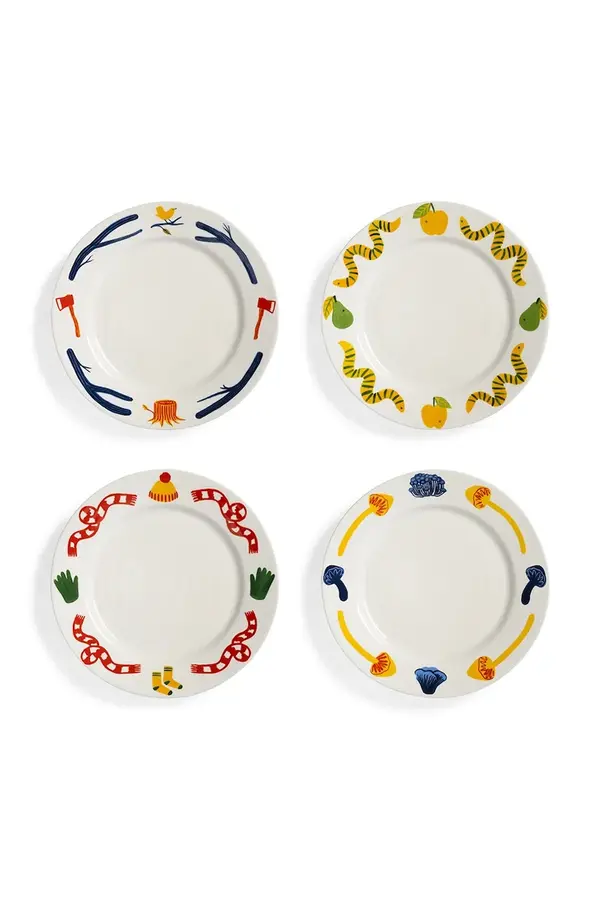 &k amsterdam Komplet desertnih krožnikov &k amsterdam haines 22 cm 4-pack