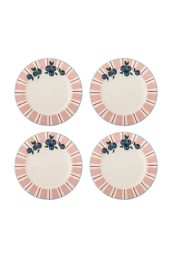 Bloomingville Komplet desertnih krožnikov Bloomingville Carry 20,5 cm 4-pack