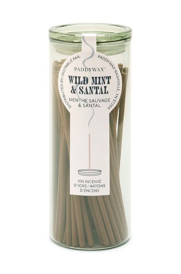 Paddywax Komplet dišečih kadil Paddywax Wild Mint & Santal 100-pack
