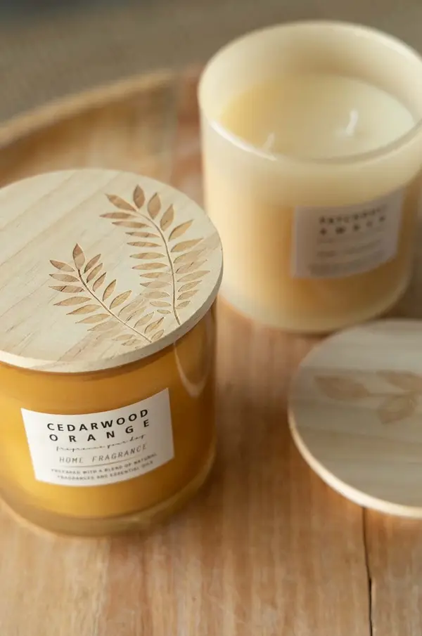 Answear.LAB Komplet dišečih sveč Answear Lab Cedarwood & Patchouli 2-pack