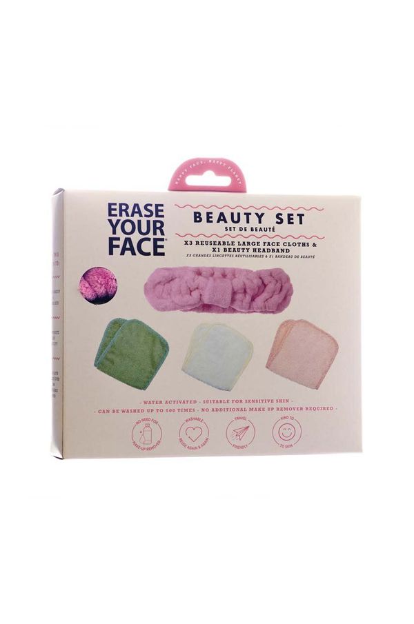 Erase Your Face Komplet izdelkov za čiščenje kože obraza Erase Your Face Beauty Set