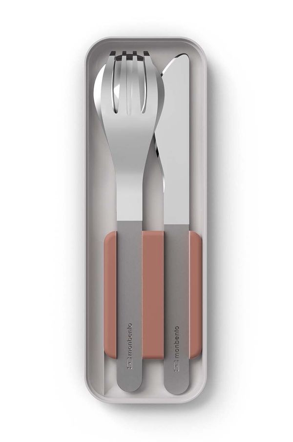 Monbento Komplet jedilnega pribora v kovčku Monbento Slim Nest 3-pack
