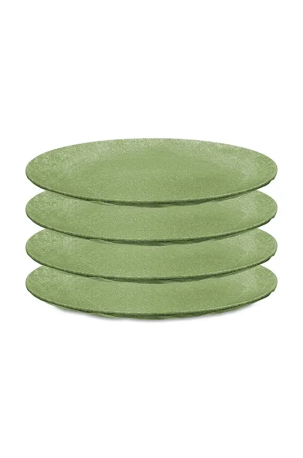 Koziol Komplet jedilnih krožnikov Koziol Club Organic Nature 26 cm 4-pack