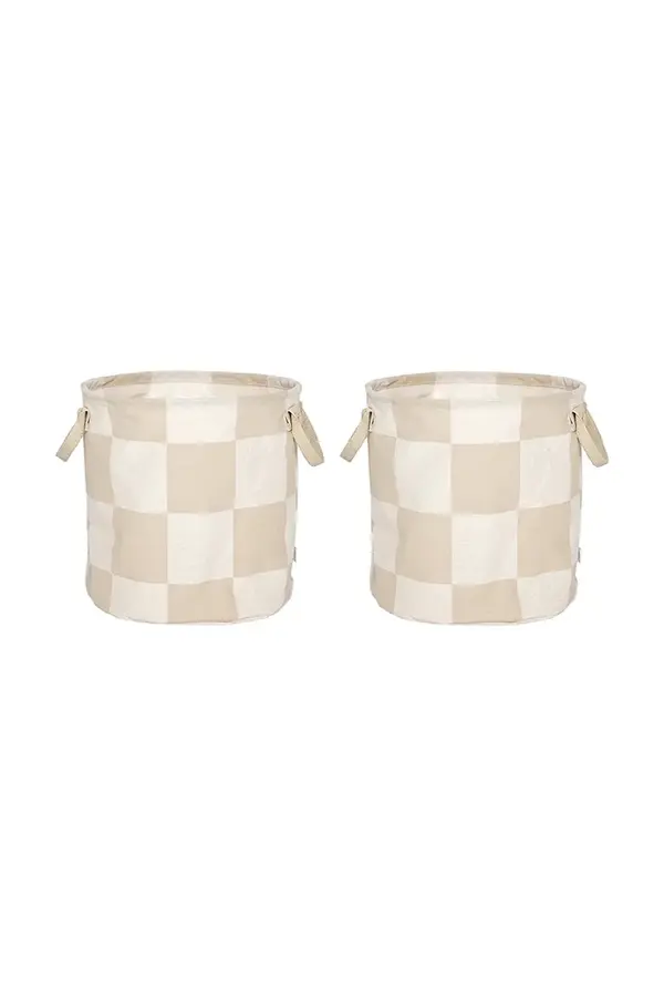 OYOY Komplet košar za shranjevanje OYOY Chess 32 x 32 x 32 cm 2-pack