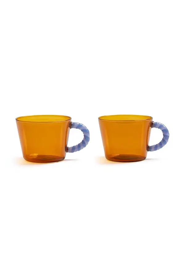 &k amsterdam Komplet kozarcev &k amsterdam Duet Amber 300 ml 2-pack